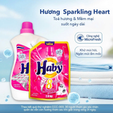  Nước giặt đậm đặc HABY ULTRAWASH 8in1 Nội địa Thái Lan  - Sạch sâu, thơm lâu 700h, công nghệ Microfresh Túi 700ml 