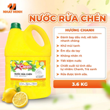  Nước rửa chén XCleen 400g/750g/3.6kg/9kg hương chanh, êm dịu da tay, khử mùi, sạch 