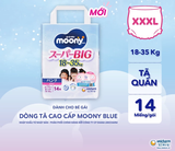  Tã quần cao cấp Moony Bé Gái/Bé Trai XXXL14 