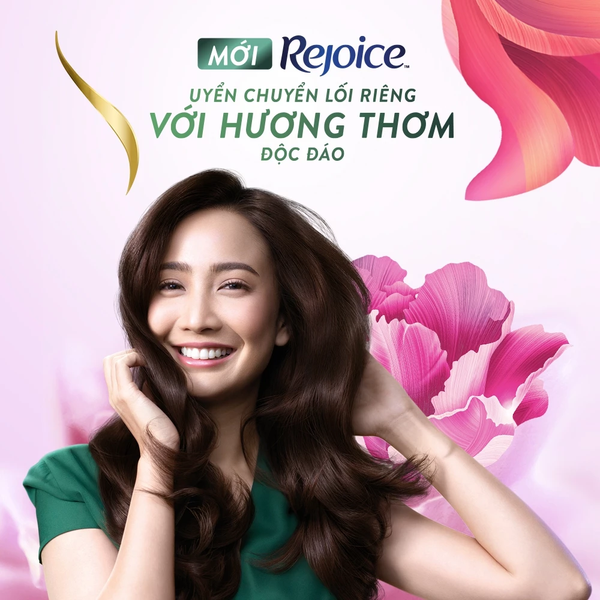  Dầu Gội REJOICE Hương Nước Hoa Mẫu Đơn/ Hoa Hồng/ Hoa Ly Ly/ Dâu Tây Trắng - Chai 650/632,3 ml 