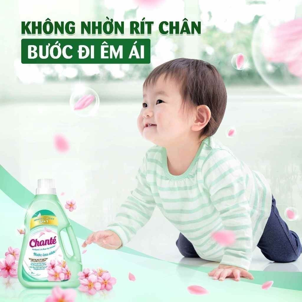  Nước lau sàn Chanté chai 3.2kg 