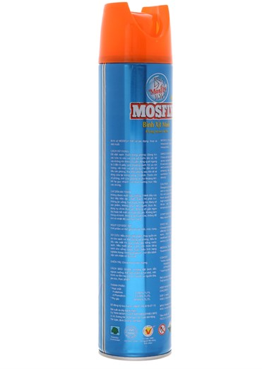  Xịt muỗi Mosfly Fikmax hương chanh 600ml 