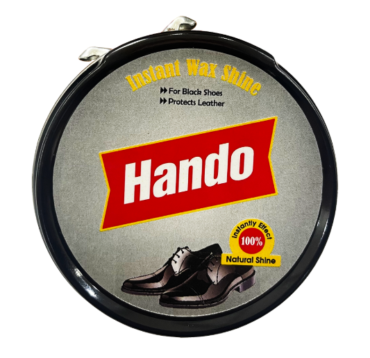  Xi khô đánh giày da, đồ da Hando 50g (Đen / Nâu) 