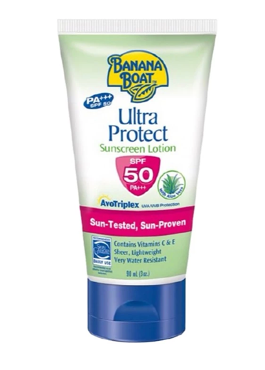  Kem Chống Nắng Banana Boat Bảo Vệ Vượt Trội Ultra Protect - SPF50/PA+++ 90ML 