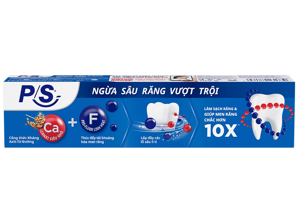  Kem đánh răng P/S ngừa sâu răng vượt trội 100g 