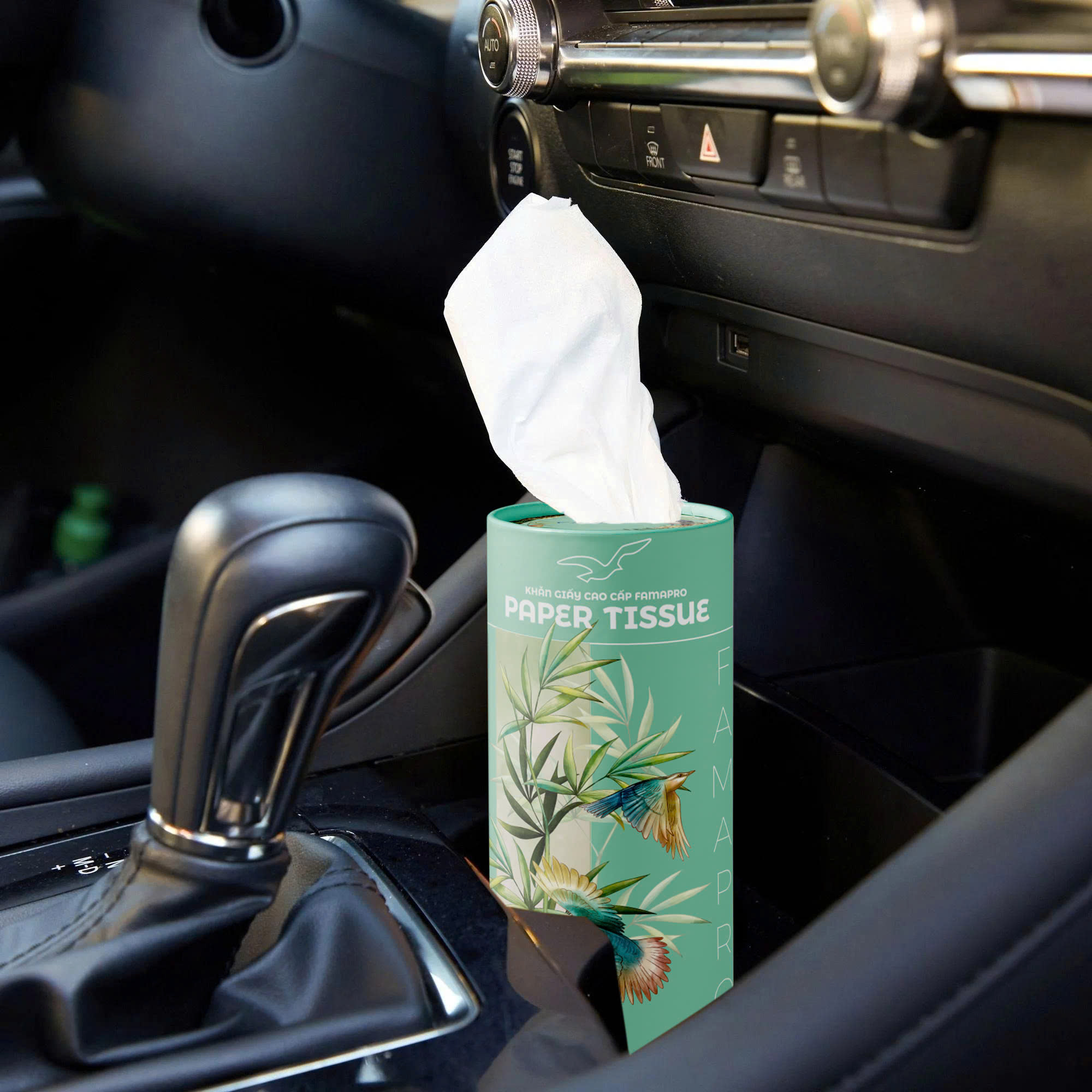  Khăn giấy cao cấp Famapro Paper Tissue (Hình trụ) 