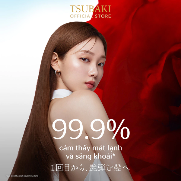  Dầu gội Phục hồi, sạch dầu & mát lạnh Tsubaki Premium Cool & Repair Shampoo F 450ml 