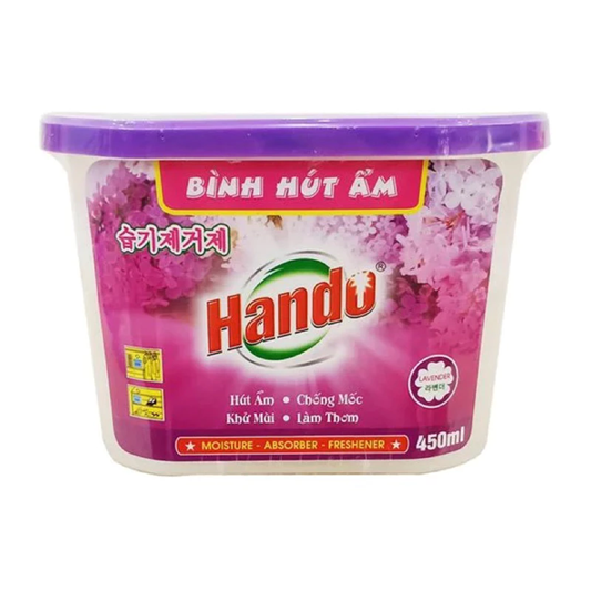  Bình hút ẩm khử mùi nấm mốc Hando 450ml 