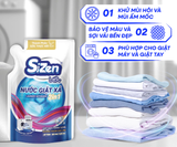  Túi Nước Giặt Xả Sizen 500ml - Lưu hương nước hoa lâu, Chống ẩm mốc, Không kích ứng da, Làm sạch vải 