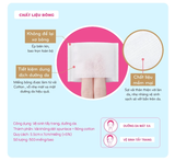  Bông Tẩy Trang Dạng Túi Xỏ Ngón PUFFME 5.5x7cm Bao 500 Miếng Mềm Mại Không Để Lại Xơ Bông 
