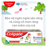  Kem đánh răng Colgate Kid Free From cho bé 3-5 tuổi không chất bảo quản 80g 