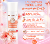 Xịt Khử Mùi Dưỡng Sáng PURITÉ Hương Nước Hoa Cao Cấp Hoa Anh Đào/Hoa Hồng/Hoa Mẫu Đơn 140ml 