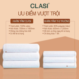  Khăn Tắm Cotton CLASI Cao Cấp Dùng Trong Gia Đình Du Lịch 70cmx140cm 