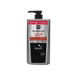  Tắm gội cho nam Cao Cấp Romano VIP Mùi Hương Bí Ẩn Nam Tính Passion / Vision 830g 