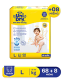  Tã Quần UniDry Siêu khô thoáng gói Super Jumbo mới 
