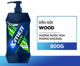  Dầu Gội Nam Xmen 900g Wood/Fire/Metal - Mùi Hương Nam Tính 2X Sạch Sâu 
