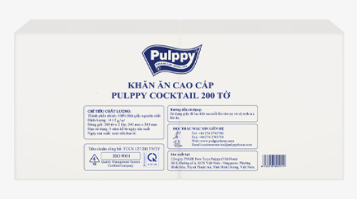  Khăn Ăn Pulppy Cocktail 