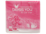  Khăn giấy ăn Bless You 1 lớp 100 tờ (33*33 cm & 23*23 cm) 