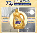  Nước Giặt Quần Áo LORD Hương Nước Hoa Đậm Đặc Sạch Khuẩn Lưu Hương Thơm Cựu Lâu 72H An Toàn Cho Da 3.2-3.5kg 