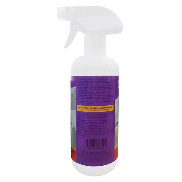  Chai xịt làm sạch lavabo, đồ vật chất liệu sứ Hando 570ml 