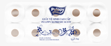  Giấy Lụa Cuộn Cao Cấp Pulppy Supreme AFH 1  -  10  cuộn 3 lớp 