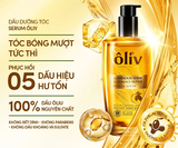  Serum Dầu Dưỡng Tóc Ôliv Không Bết Tóc, Bóng Mượt Tức Thì, Phục Hồi 5 Dấu Hiệu Hư Tổn 100ML 