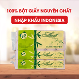  Giấy vệ sinh gấu trúc Silkwell 10 cuộn 3 lớp ,100% bột tre nhập khẩu 