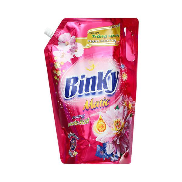  Nước giặt BINKY MATIC Hương nước hoa 2.4 - 3.1 - 3.3 - 3.6 kg 