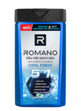  Dầu gội nam sạch gàu 5in1 Romano hương nước hoa Classic/ Force/ Attitude 180g 
