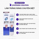  Kem đánh răng Perioe Cliden Whitening Solution Trắng răng chuyên biệt 120g 