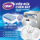  Viên rửa chén OBAY không mùi 500g Hộp 25 viên 