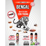  Bình xịt muỗi Bengal Pro Max 500ml diệt 8 loại côn trùng, bình xịt côn trùng an toàn cho gia đình 