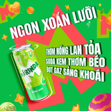  Nước Ngọt Giải Khát Có Gaz Mirinda Soda Kem 320ml/lon 