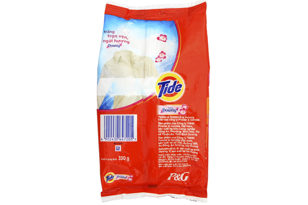  Bột giặt Tide trắng đột phá hương Downy 330g - 690g - 2.5kg 