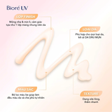  Sữa chống nắng trang điểm Biore UV màng nhung che phủ lỗ chân lông SPF50+ PA++++ 30ml 