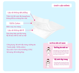  Bông Tẩy Trang Đa Dụng PUFFME, 500 Miếng/Bao 
