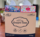  Khăn Giấy Lụa Hộp Cao Cấp Famapro Premium Tissue 190×200 mm 