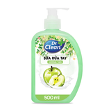  Sữa rửa tay Dr.Clean sạch khuẩn mềm dịu da tay hương trái cây thanh mát 500ml 