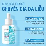  Serum sáng da & thu nhỏ lỗ chân lông Neutrogena Hydroboost Niacinamide Serum (30ml) 