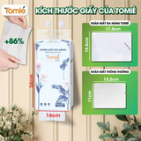  Giấy Rút Đáy TOMIE Chính Hãng Mylan Đa Năng Cao Cấp Mềm Mịn Thấm Hút Tốt 155mmx175mm 