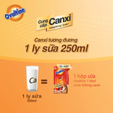  Thức uống lúa mạch thêm Canxi hương vị sô-cô-la Ovaltine hỗ trợ tăng chiều cao (110ml x 4) 