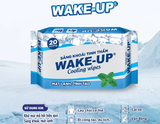  Khăn Ướt Mát Lạnh WAKE-UP 20 Miếng/Bao 