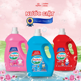  Nước Giặt Cao Cấp Công Nghệ Châu Âu Mỹ Hảo Sạch Vết Bẩn Cứng Đầu Dùng Giặt Tay Và Giặt Máy Bình 3.4KG 
