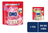  Túi viên giặt tiện lợi OMO 3 trong 1 (30 - 50viên/ túi) 