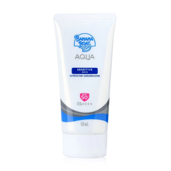  Kem Chống Nắng Banana Boat Dành Cho Da Nhạy Cảm Aqua Sensitive Skin - SPF50+/PA+++/50ML 