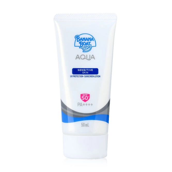  Kem Chống Nắng Banana Boat Dành Cho Da Nhạy Cảm Aqua Sensitive Skin - SPF50+/PA+++/50ML 