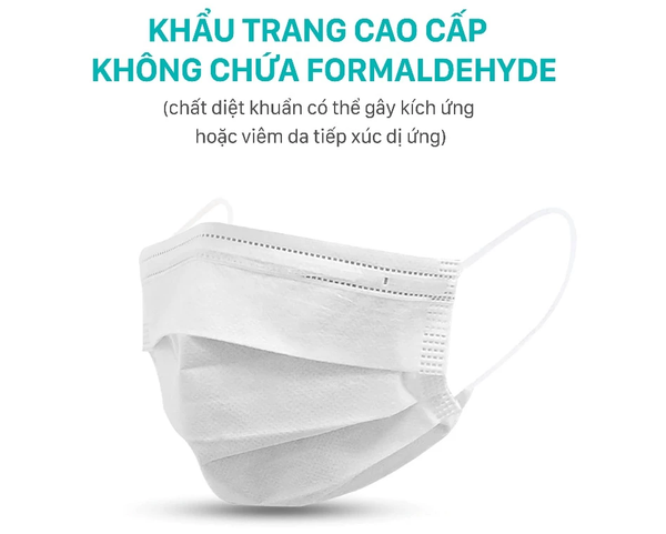  Khẩu Trang Y Tế 4 Lớp NIVA Hộp 20 Cái Công Nghệ Meltblown Kháng Khuẩn, Ngăn Bụi 