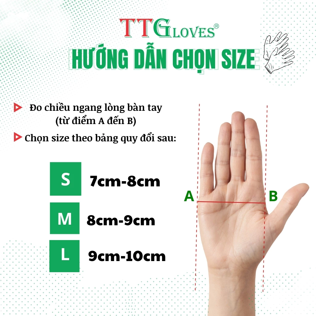  Găng Tay Cao Su Y Tế TTGLOVES Không Bột Nitrile Màu Xanh Coban Siêu Bền 4.5gr (Hộp 100 Chiếc) 