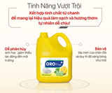  Nước Rửa Chén Dầu Rửa Bát Oroplus Hương Chanh Khử Mùi Tanh Giúp Bát Đĩa Sạch Bóng Chuyên Dụng Cho Nhà Hàng 3.4kg 