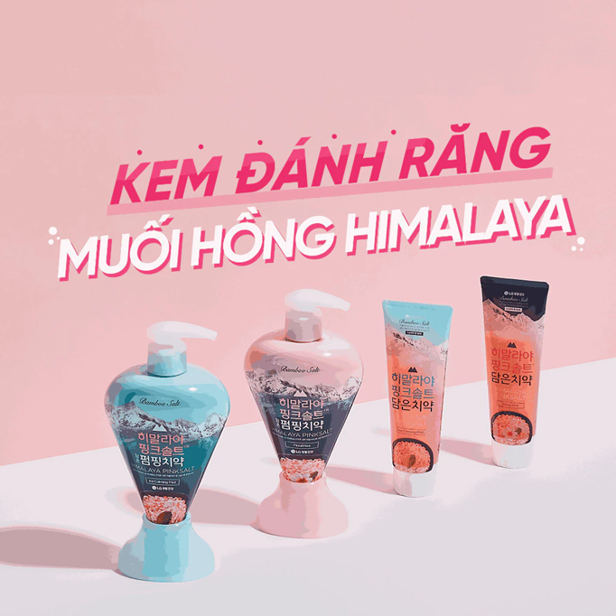  Kem đánh răng chứa muối hồng Himalaya PinkSalt 285g 
